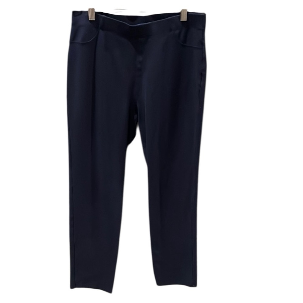 Karen Scott Women's Navy legging pants size Medium Petite